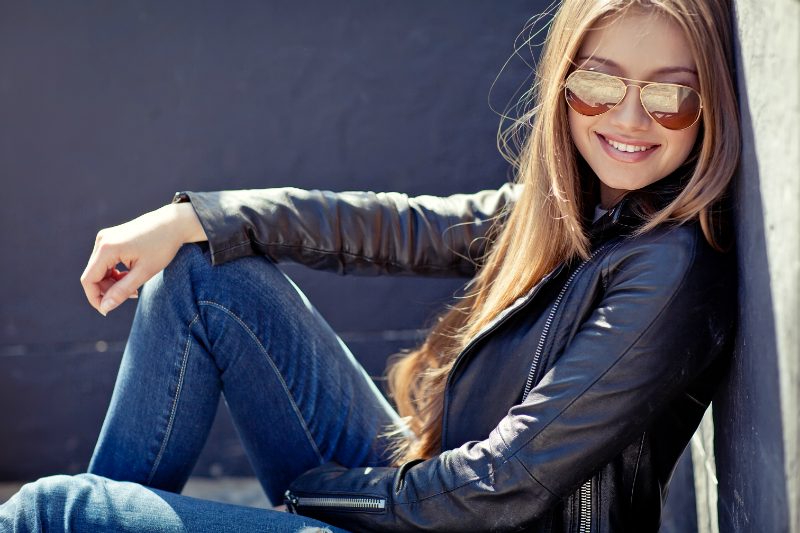 Street Style durch Basics