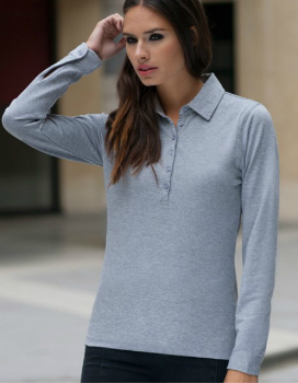 sf-women-ladies-long-sleeved-stretch-polo-sf44