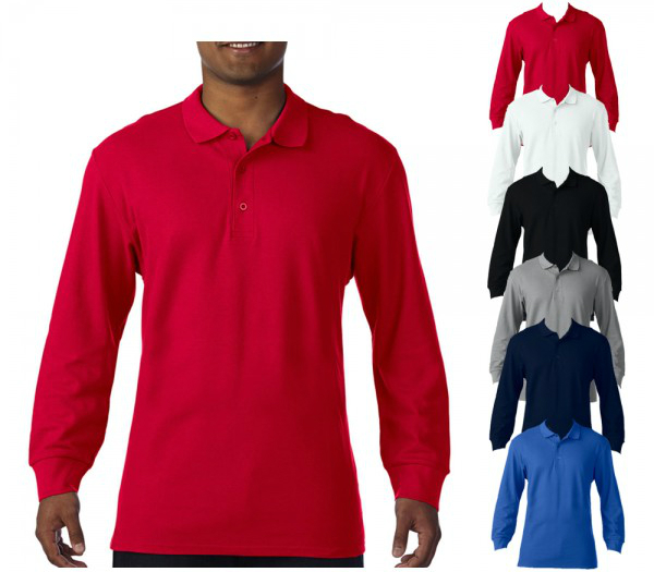 gildan-premium-cotton-long-sleeve-double-pique-polo-g85900