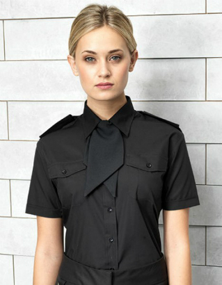 premier-workwear-ladies-pilot-shirt-shortsleeve-pw312