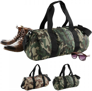 BagBase Camouflage Barrel Bag BG173