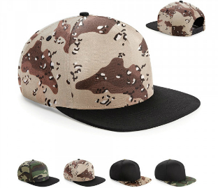 Beechfield Camo Snapback CB691