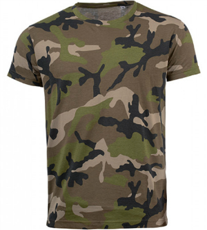 SOLS Mens Camo T-Shirt L133