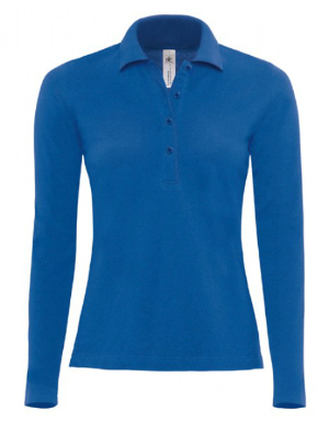 BC Langarm-Poloshirt Safran Pure Damen BCPW456