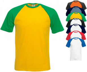 Fruit of the Loom Baseball T-Shirt