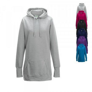 Just Hoods Girlie Longline Hoodie