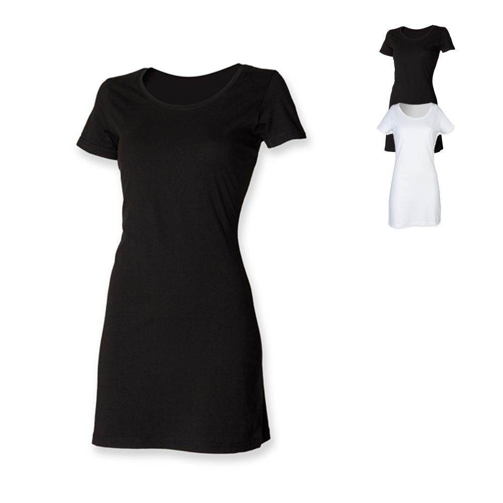 SF257 SF Women Damen T Shirt -Kleid