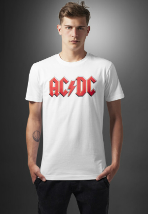 ACDC Logo Tee Band Shirt fuer Herren