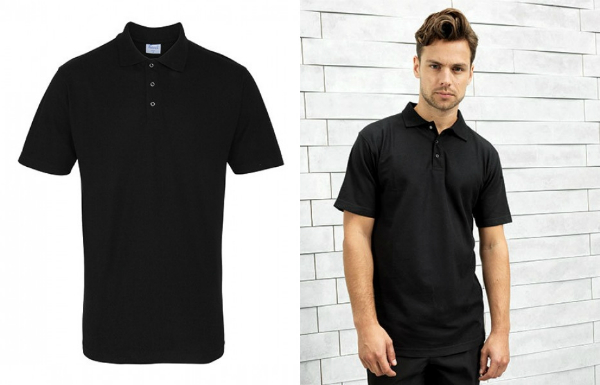 Poloshirt in Schwarz Premier Workwear Workwear Stud Polo PW610