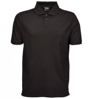 Poloshirt in Schwarz Tee Jays Mens Heavy Polo Pique TJ1400N