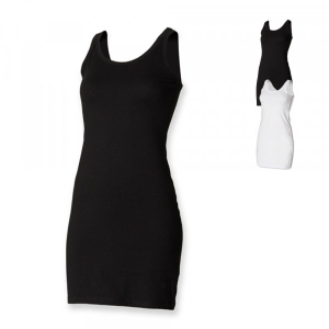 SF Women Ladies Stretch Vest Dress SF104