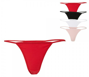 Damen String Tanga aus stretchiger Baumwolle Damen String Tanga aus stretchiger Baumwolle