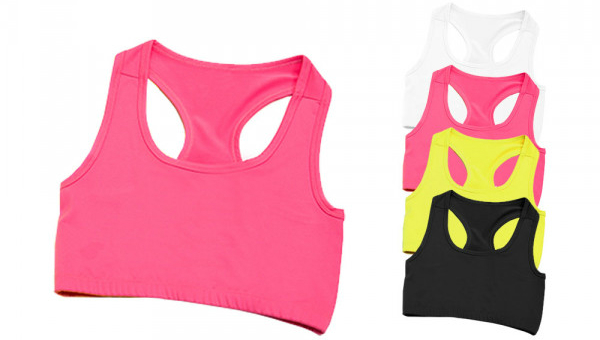 Just Cool Girlie Cool Sports Crop Top JC017