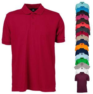 TJ1405 Tee Jays Herren Luxus dehnbares Polo kurzarm