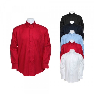 Kustom Kit Workwear Oxford Shirt Long Sleeve