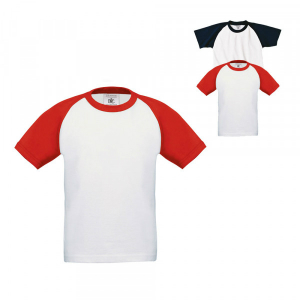 BC T-Shirt Base-Ball fuer Kinder