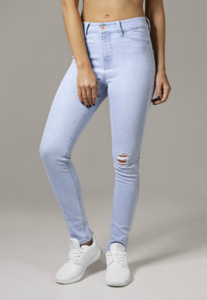 High Waist Skinny Denim Jeans