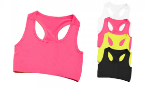 Just Cool Girlie Cool Sports Crop Top