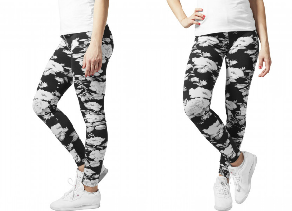 Leggings Flower-Print