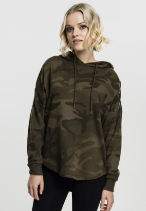 Oversized Hoodie Camo