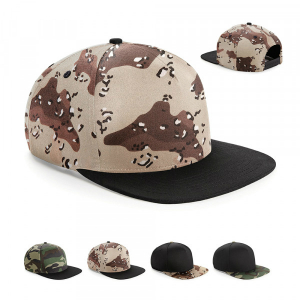 Beechfield Camo Snapback