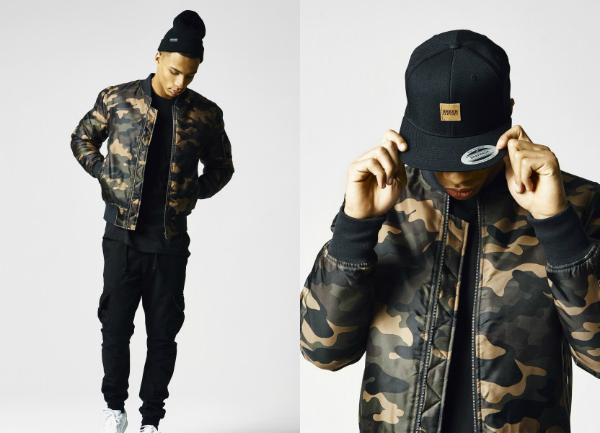 Camo Basic Bomberjacke