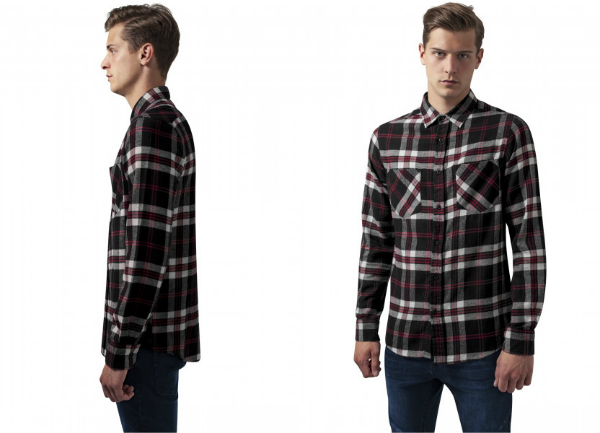 Checked Flanell Shirt 3 von Urban Classics