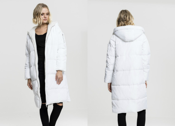 Ladies Oversized Hooded Puffer Coat