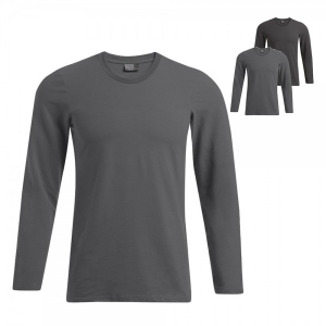 Promodoro Herren Slim Fit-T Langarmshirt