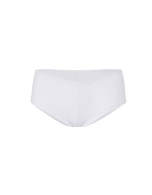 Bella Damen Cotton Stretch Shortie Weiss