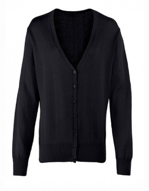 Cardigan Button Through Knitted fuer Damen