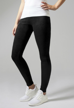 Damen Imitation Suede Leggings von Urban Classics