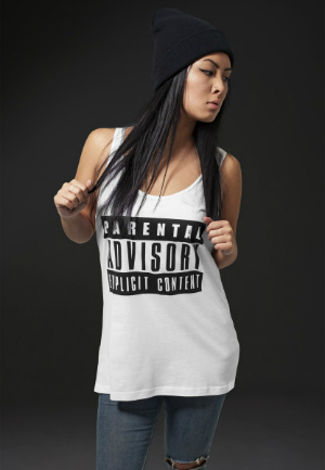 Damen Parental Advisory Tanktop