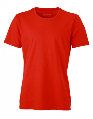 James+Nicholson Herren Urban T-Shirt Tomato