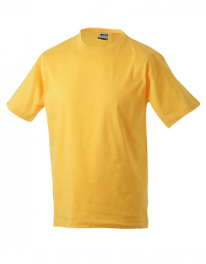 James+Nicholson Rundhals T-Shirt Heavy Gold Yellow