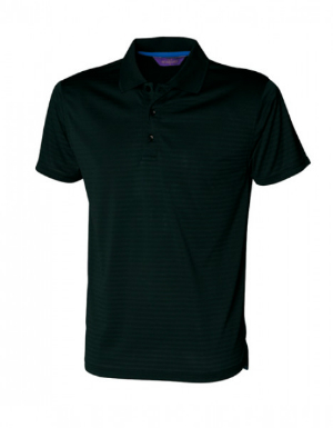 Poloshirt Cooltouch Textured Stripe