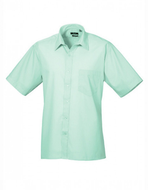 Premier Workwear Poplin Short Sleeve Shirt Herrenhemd Kurzarm