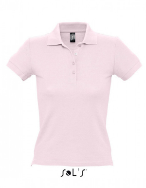 SOLS Ladies Polo People 210 Pale Pink