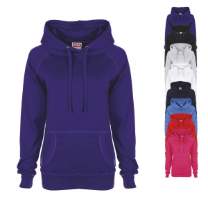 FDM Ladies` Raglan Hoodie