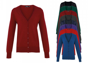 Premier Workwear Ladies Button Through Knitted Cardigan