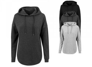 Build Your Brand Ladies Oversized Hoody