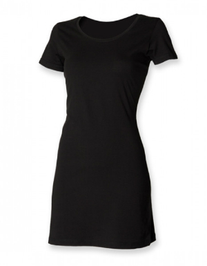 SF Women T Shirt Dress Schwarz