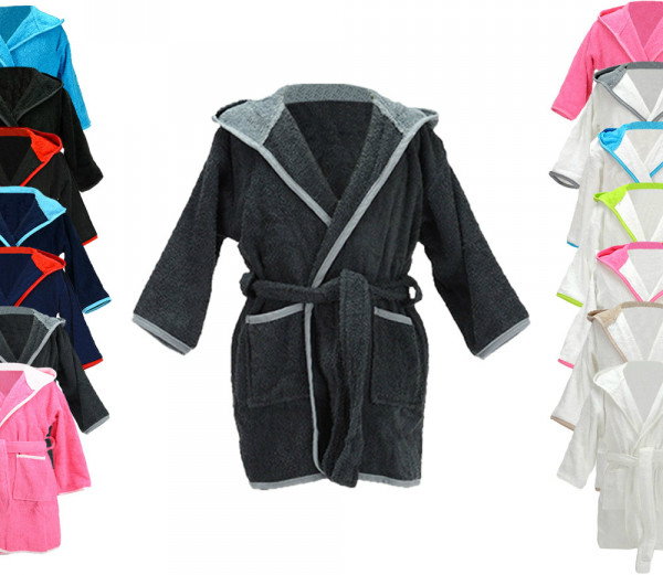 A&R Boyzz&Girlzz Hooded Bathrobe