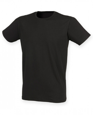 Black Mens Feel Good Stretch T von SF Men