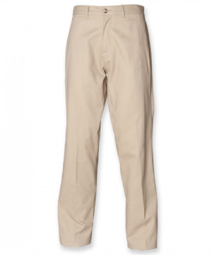 Henbury Mens Chino Trousers mit Teflon