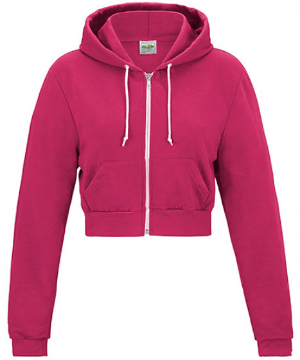 Just Hoods Girlie Cropped Zoodie