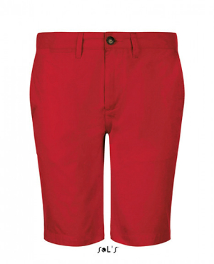 Poppy Red Jasper Mens Bermuda Short von SOLS