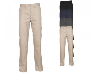 W641 Henbury Ladies 65/35 Chino Trousers