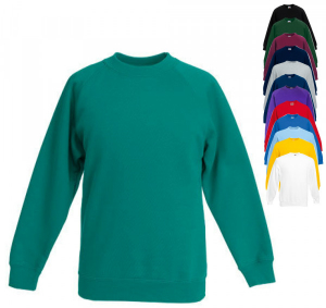 Fruit of the Loom Kids Classic Raglan Sweat