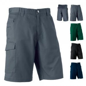 Russell Workwear-Shorts aus Polyester-/Baumwoll-Twill